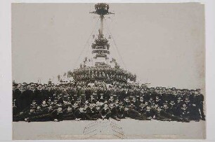 Besatzung der S.M.S. Schleswig-Holstein am 17.10.1908