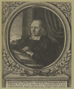 Bildnis des Iohannes Philippus Pfeiffer