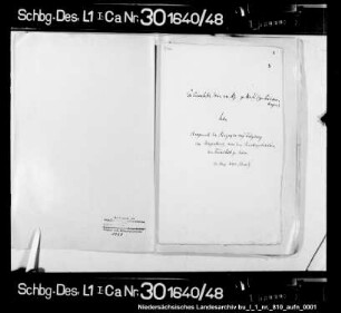 Anspruch der Gräfin Elisabeth zu Holstein-Schaumburg auf die Ämter Rodenberg, Arensburg und Hagenburg