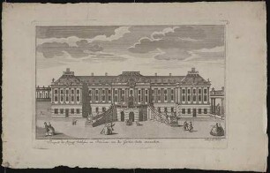 Ansicht des Potsdamer Stadtschlosses vom Lustgarten