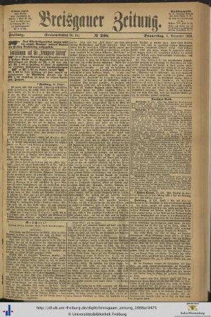 Nr. 256-280 (November 1888)