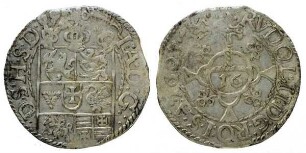 1/16 Taler, Herzoglich-Schleswig-Holstein-Gottorpische Linie, Johann Adolf. (1590 - 1616)