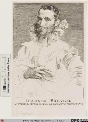 Bildnis Jan Brueghel d. Ä. ("Samt-Brueghel")