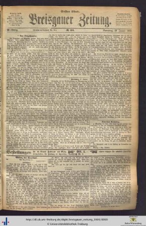 28.01.1900 (Erstes Blatt)