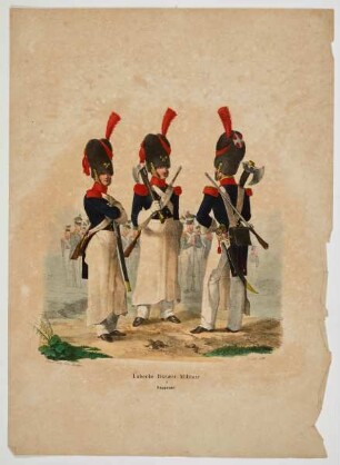 Lübecks Bürger-Militair I. Sappeure.