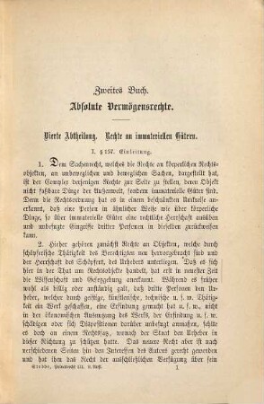 Handbuch des deutschen Privatrechts, 3