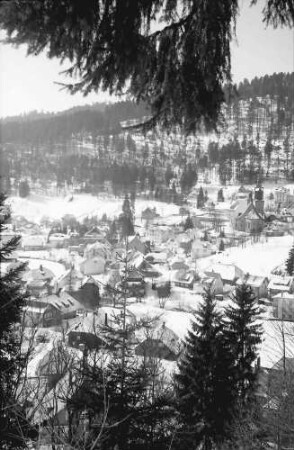 Todtmoos: Blick von oben auf Todtmoos