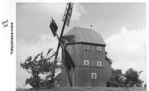 Obercunnersdorf-Kottmarsdorf. Burkmühle, Bockmühle, Ansichtskarte