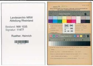 Entnazifizierung Heinrich Ruether , geb. 20.04.1904 (Maschinentechniker)