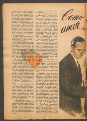 Como fue el gran amor de Jorge Salcedo