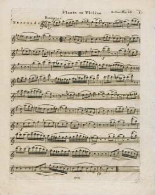 Flauto ou Violino