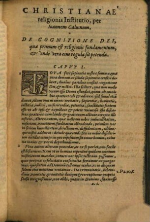 Institutio Christianae Religionis