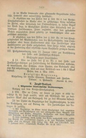 K. Jagd-Polizei