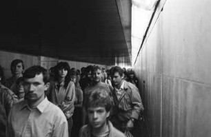 Fußgängertunnel am Hauptbahnhof