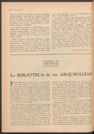 Galería de bibliotecas privadas : La biblioteca de un arqueólogo