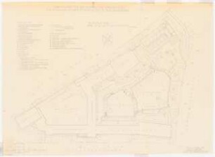 Staatliches Nicolaus-Cusanus-Gymnasium, Bonn-Bad Godesberg: Vorentwurf für die Garten- und Freianlagen 1:200