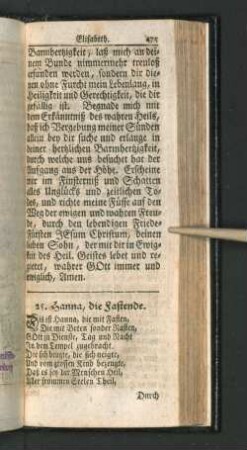 29. Hanna, die fastende.