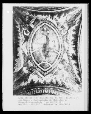 Majestas Domini und Evangelistensymbole
