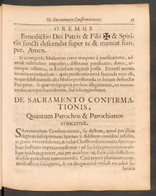 De Sacramento Confirmationis, ...