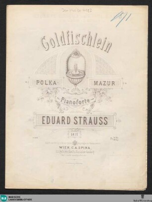 Goldfischlein : Polka-Mazur für Pianoforte; op. 77