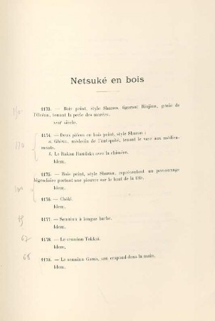 Netsuké en bois