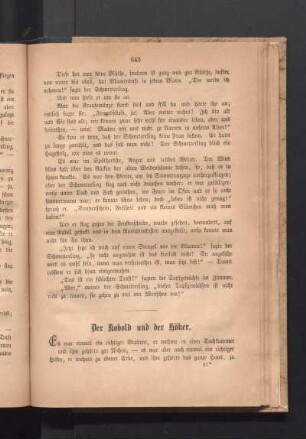 Der Kobold und der Höker.
