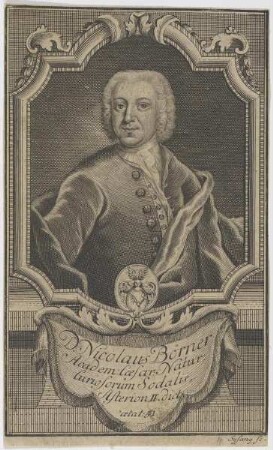 Bildnis des D. Nicolaus Börner