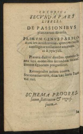 De Passionibus planetarum diversis.