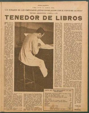 Los sueldos de los empleados ¿Estan en relación con el costo de la vida? : Como vive la gente útil