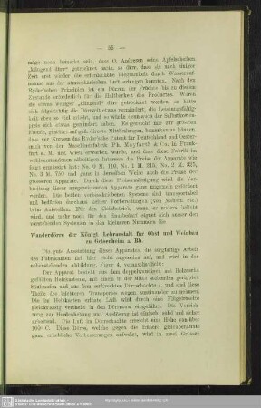 Wanderdörre der Königl. Lehranstalt für Obst und Weinbau in Geisenheim a. Rh.