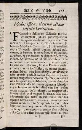 165-174, Modus efficax eliciendi actum perfectae ...