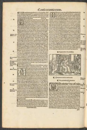 + Incipiunt cantica canticorum.