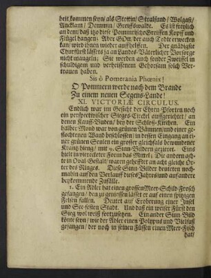 XI. Victoriae Circulus