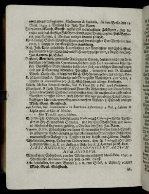 Libri Historici Philosophici Et Artivm Hvmaniorvm.