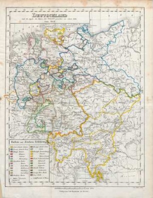 Deutschland nach der Angabe des Majors, Dr Streit gezeichnet von seinem Sohne Arno Streit