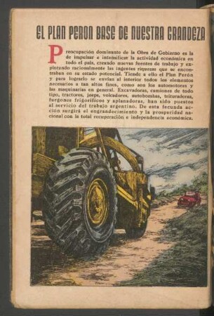 El plan Perón base de nuestra grandeza