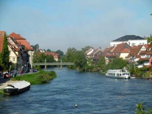 Bamberg: Regnitz mit Uferbebauung