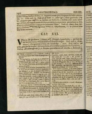 1422-1427, Cap. XXI