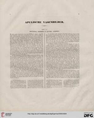 Apulische Vasenbilder
