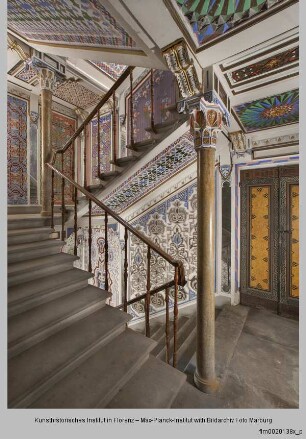 Castello di Sammezzano, Villa di Sammezzano, Treppenhaus, Scala principale interna, Reggello