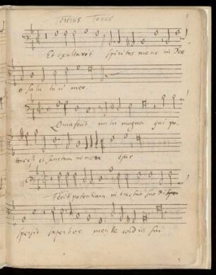 3. Magnificat Teritius Tonus
