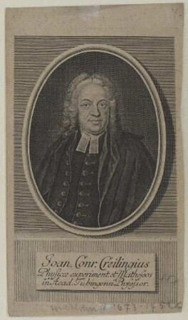 Bildnis des Joan. Conr. Creilingius