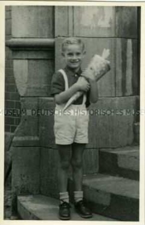 Foto von der Einschulung