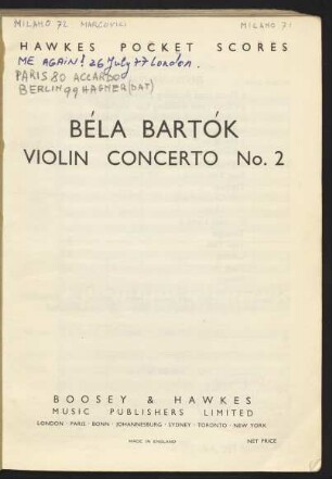 Violin concerto No. 2