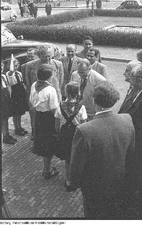 Dresden, Rede Otto Grotewohls auf einer Konferenz des Stadtausschusses der Nationalen Front, 24. Juni 1955
