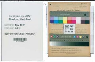 Entnazifizierung Karl Friedrich Spengemann , geb. 04.02.1920 (Kraftfahrer)