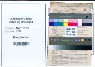 Entnazifizierung Herbert Boer , geb. 06.09.1914 (Polizeibeamter)