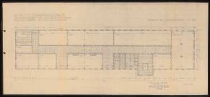 Kassenzahnärztliche Vereinigung Deutschlands, Berlin-Wilmersdorf: Neubau: Grundriss 3.OG 1:100