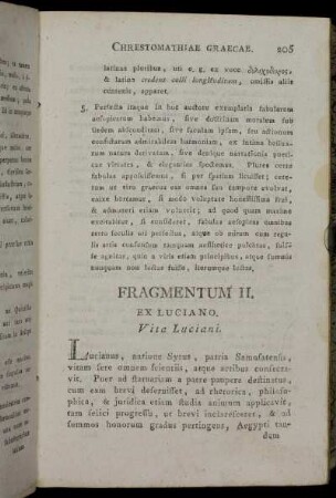 Fragmentum II. Ex Luciano.