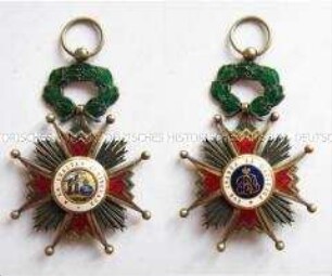 Orden Isabellas der Katholischen, Ritterkreuz, Königreich Spanien